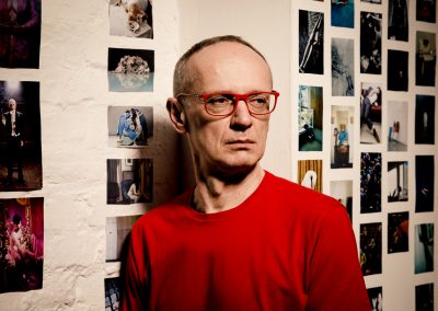Portrer aktora grającego w spektaklu "Nana", fot. Marek Zakrzewski