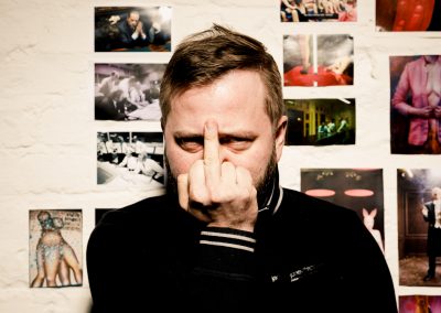 Portrer aktora grającego w spektaklu "Nana", fot. Marek Zakrzewski