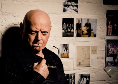 Portrer aktora grającego w spektaklu "Nana", fot. Marek Zakrzewski
