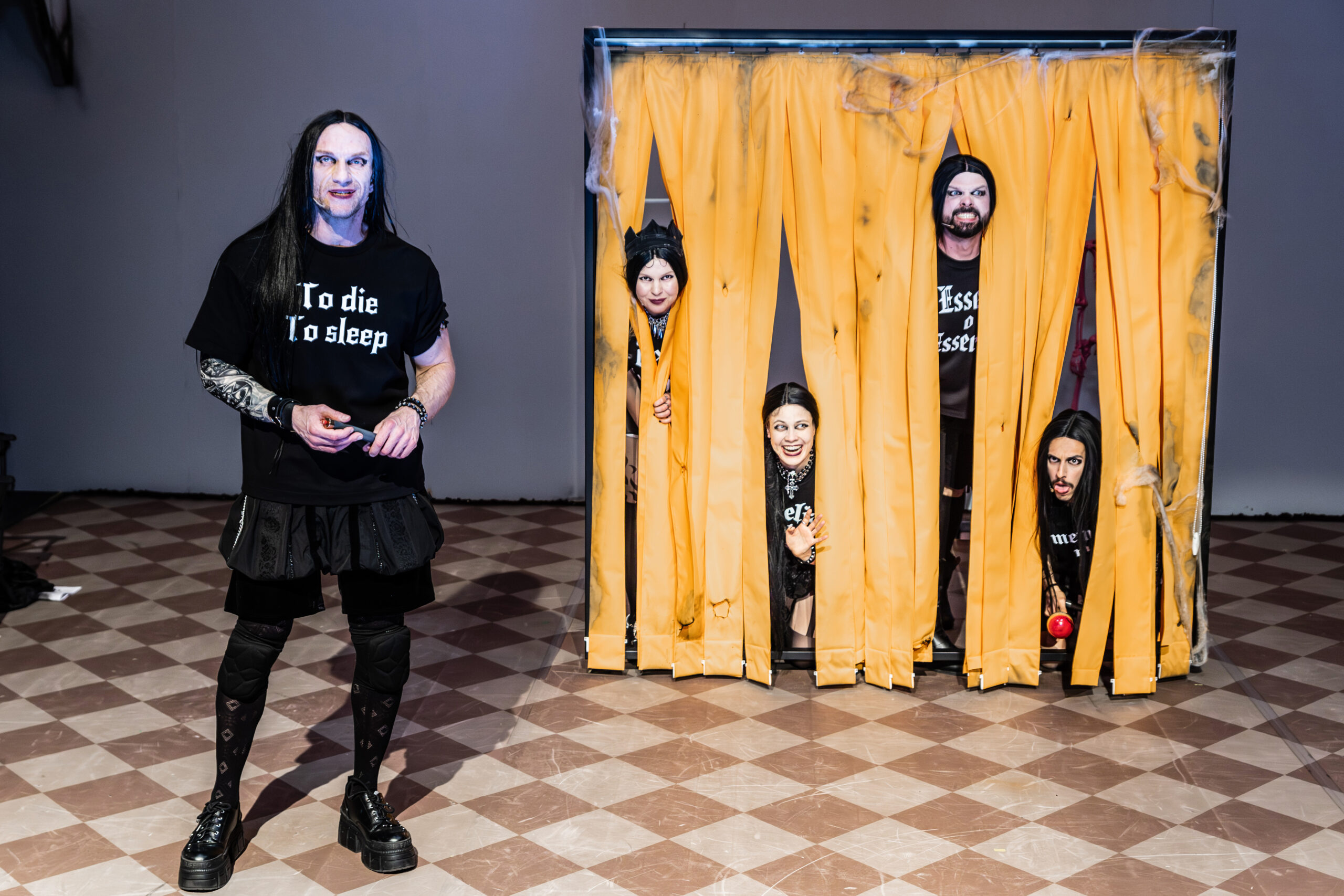 Zdjęcie ze spektaklu Dr@cula. Vagina dentata Zdjęcie ze spektaklu Dr@cula. Vagina dentata